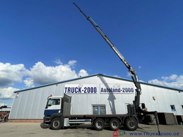 Camión caja abierta, Camión grúa MAN TGS 35.400 8x4 Effer 250 6S Höhe 23,5m NL:16,3T: foto 14