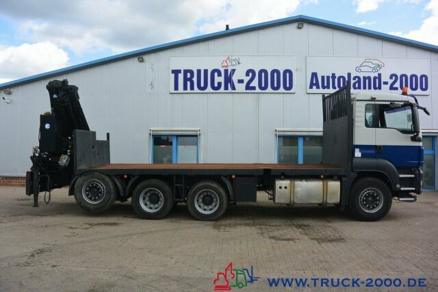 Camión caja abierta, Camión grúa MAN TGS 35.400 8x4 Effer 250 6S Höhe 23,5m NL:16,3T: foto 11