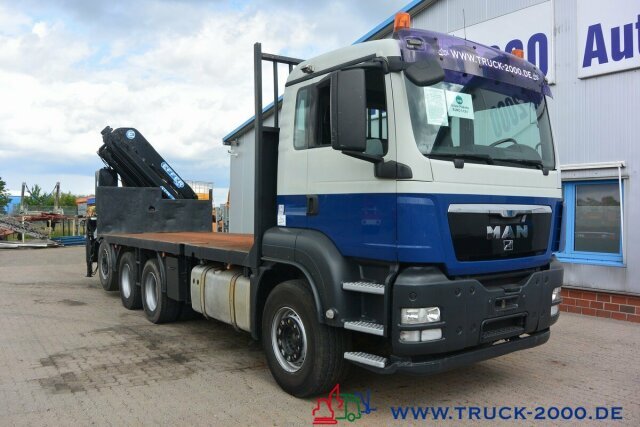 Camión caja abierta, Camión grúa MAN TGS 35.400 8x4 Effer 250 6S Höhe 23,5m NL:16,3T: foto 10