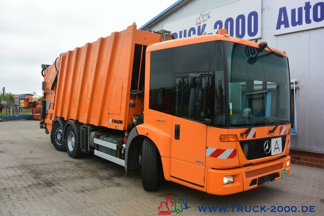 Camión de basura para transporte de basura Mercedes-Benz Econic 2633 Faun Variopress 522 Zöller Schüttung: foto 10