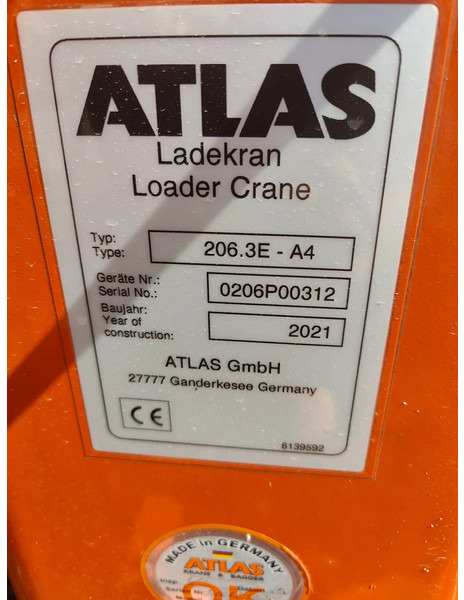 Atlas Year 2021 206.3E - A4 - Brazo: foto 5 Atlas Year 2021 206.3E - A4 - Brazo: foto 5
