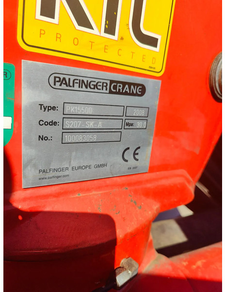 Palfinger Year 2008 Remote PK15500 - Brazo: foto 3 Palfinger Year 2008 Remote PK15500 - Brazo: foto 3