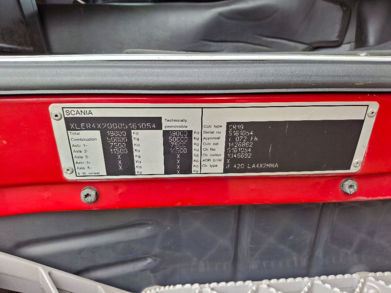 Scania R 420 LA4X2MNA - Cabeza tractora: foto 5 Scania R 420 LA4X2MNA - Cabeza tractora: foto 5