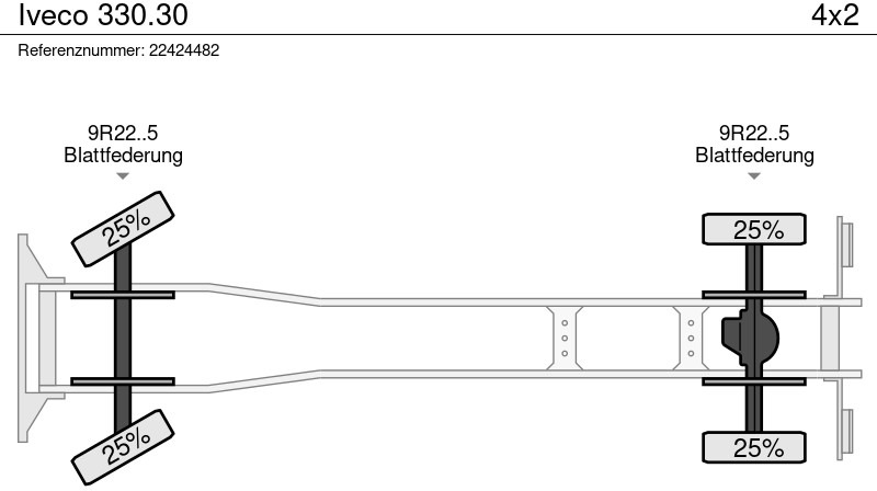 Iveco 330.30 - Camión portacontenedore/ Intercambiable: foto 5 Iveco 330.30 - Camión portacontenedore/ Intercambiable: foto 5