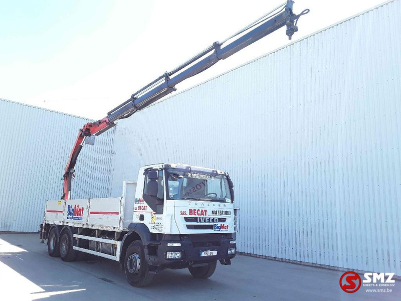 Iveco Trakker 360 Palfinger Pk18002 4+remote - Camión caja abierta, Camión grúa: foto 1 Iveco Trakker 360 Palfinger Pk18002 4+remote - Camión caja abierta, Camión grúa: foto 1