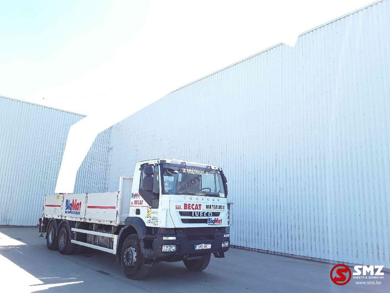 Iveco Trakker 360 Palfinger Pk18002 4+remote - Camión caja abierta, Camión grúa: foto 1 Iveco Trakker 360 Palfinger Pk18002 4+remote - Camión caja abierta, Camión grúa: foto 1