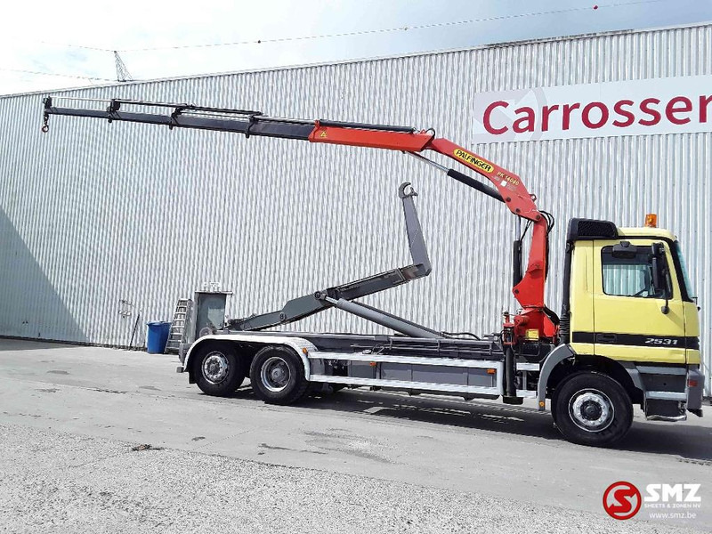 Mercedes-Benz Actros 2631 palfinger pk 14080-4 - Camión portacontenedore/ Intercambiable, Camión grúa: foto 4 Mercedes-Benz Actros 2631 palfinger pk 14080-4 - Camión portacontenedore/ Intercambiable, Camión grúa: foto 4