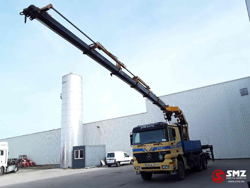 Mercedes-Benz Actros 3340 6x6 Effer 680 6s ext/remote 338'km - Camión caja abierta, Camión grúa: foto 5 Mercedes-Benz Actros 3340 6x6 Effer 680 6s ext/remote 338'km - Camión caja abierta, Camión grúa: foto 5