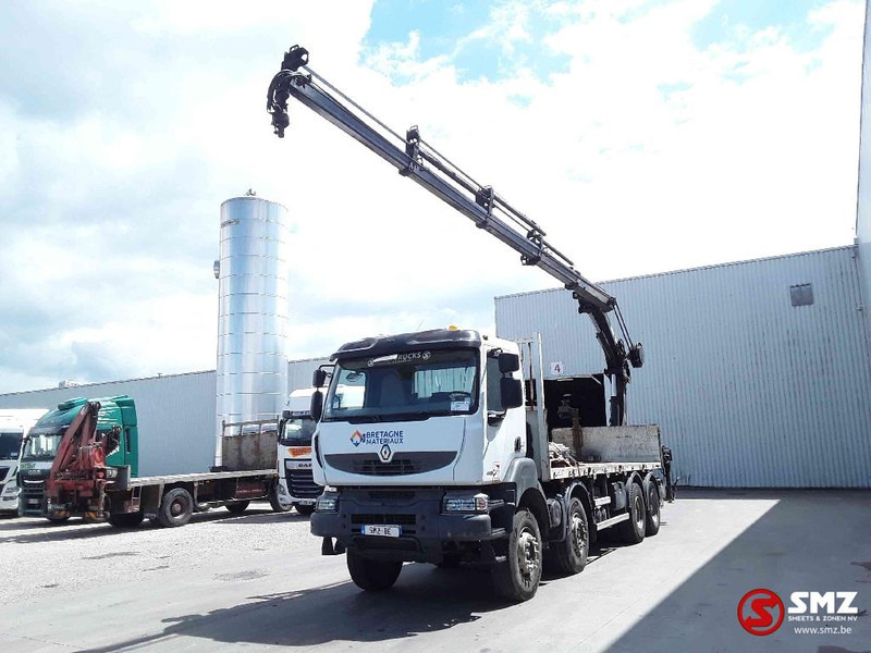 Renault Kerax 430 hiab 211 /4 +remote - Camión caja abierta, Camión grúa: foto 3 Renault Kerax 430 hiab 211 /4 +remote - Camión caja abierta, Camión grúa: foto 3