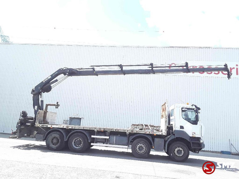 Renault Kerax 430 hiab 211 /4 +remote - Camión caja abierta, Camión grúa: foto 4 Renault Kerax 430 hiab 211 /4 +remote - Camión caja abierta, Camión grúa: foto 4