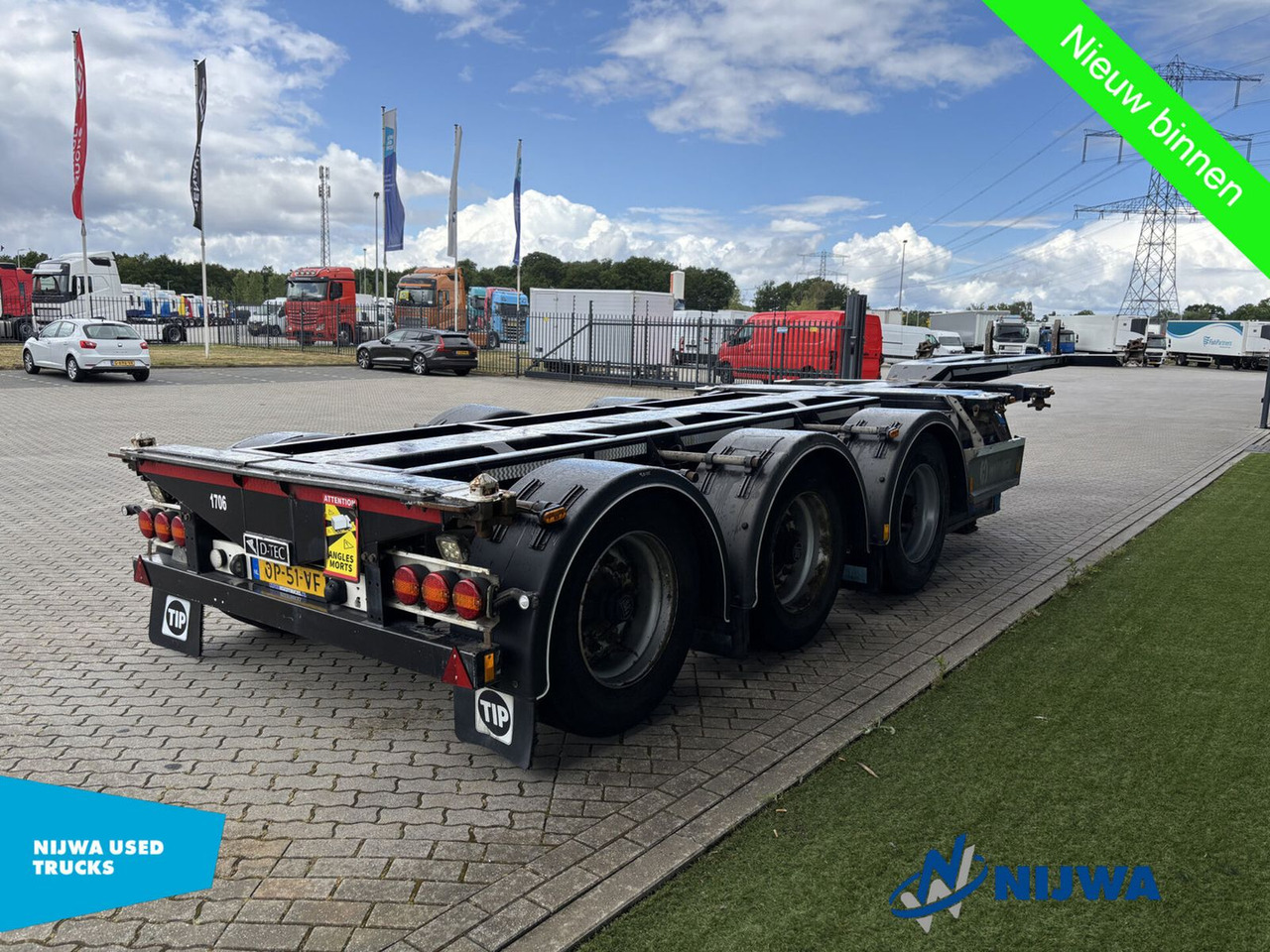 D-TEC FLEXITRAILER 20-30-40-45 ft containers + Genset - Semirremolque portacontenedore/ Intercambiable: foto 3 D-TEC FLEXITRAILER 20-30-40-45 ft containers + Genset - Semirremolque portacontenedore/ Intercambiable: foto 3