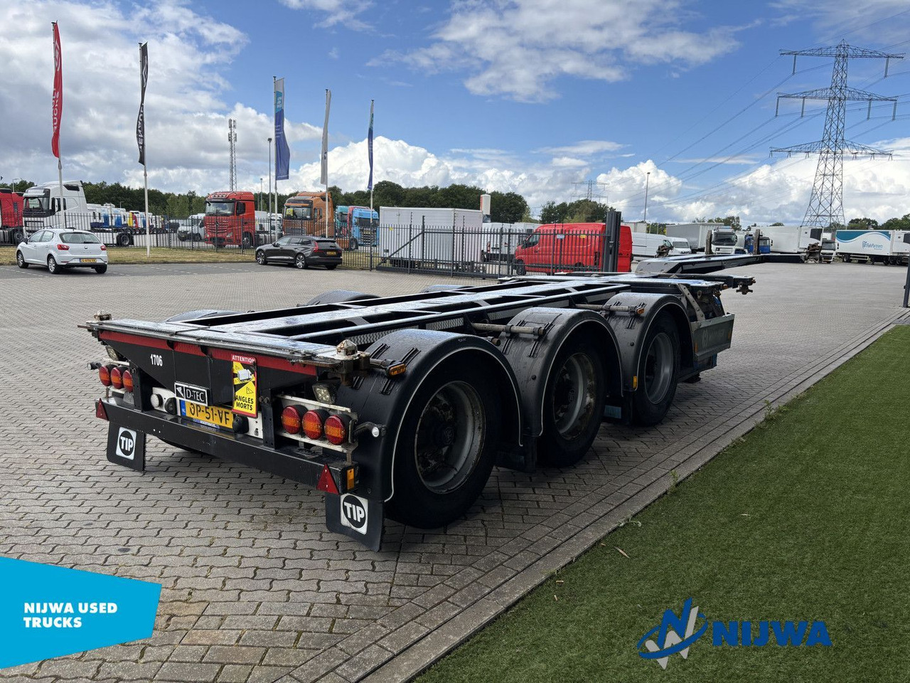 D-TEC FLEXITRAILER 20-30-40-45 ft containers + Genset - Semirremolque portacontenedore/ Intercambiable: foto 3 D-TEC FLEXITRAILER 20-30-40-45 ft containers + Genset - Semirremolque portacontenedore/ Intercambiable: foto 3