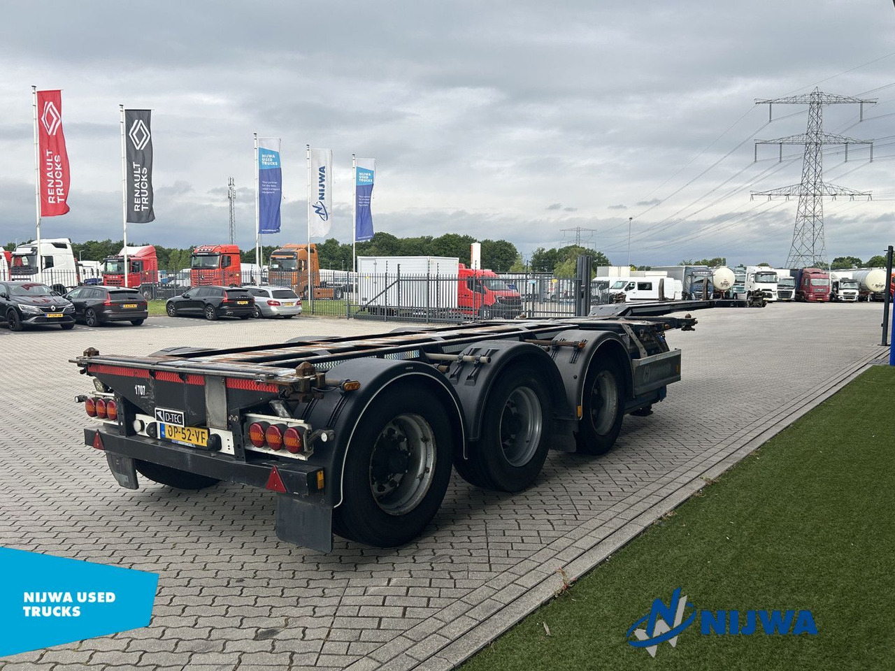 D-TEC FLEXITRAILER 20-30-40-45 ft containers + Genset - Semirremolque portacontenedore/ Intercambiable: foto 4 D-TEC FLEXITRAILER 20-30-40-45 ft containers + Genset - Semirremolque portacontenedore/ Intercambiable: foto 4