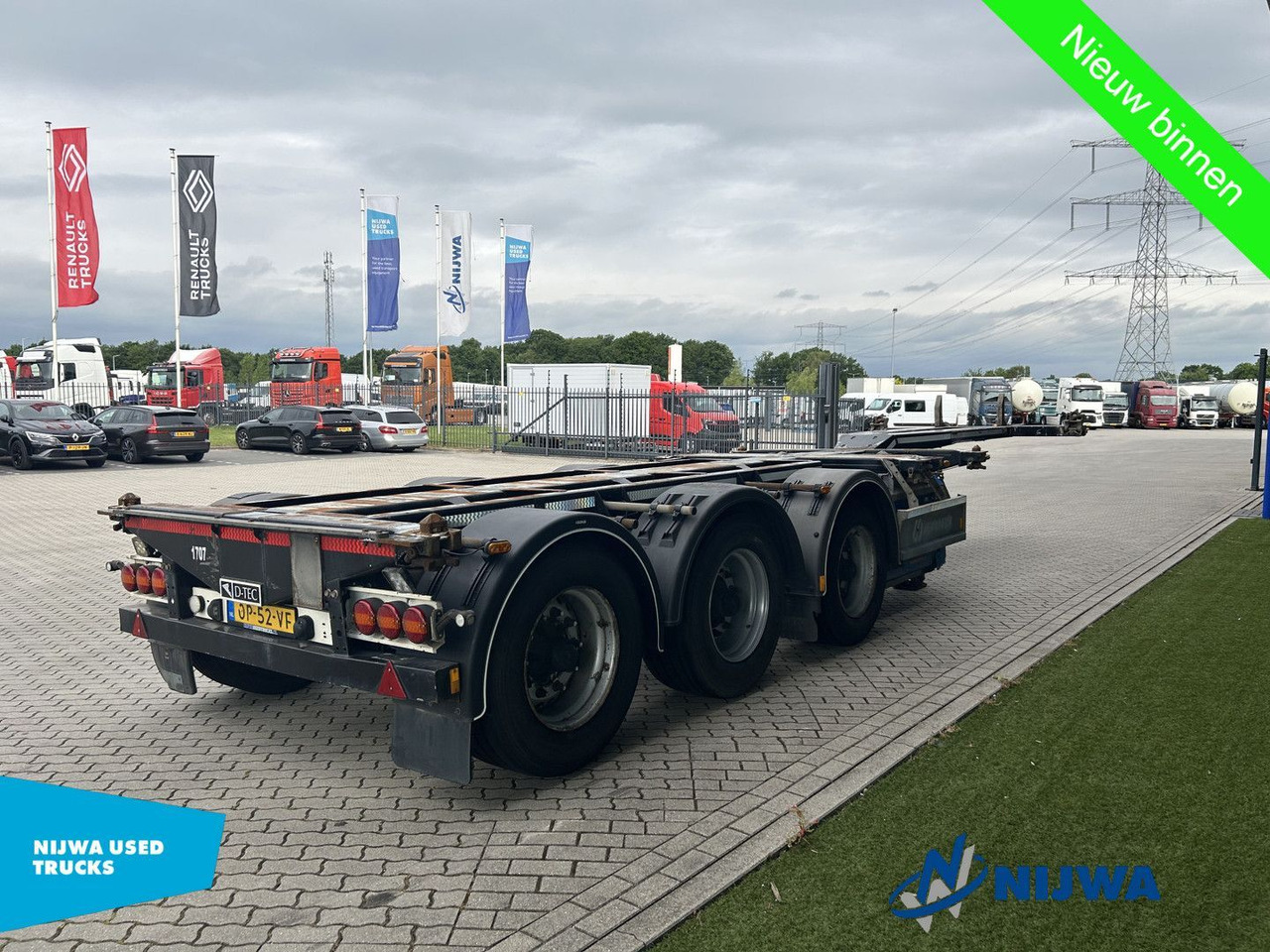 D-TEC FLEXITRAILER 20-30-40-45 ft containers + Genset - Semirremolque portacontenedore/ Intercambiable: foto 4 D-TEC FLEXITRAILER 20-30-40-45 ft containers + Genset - Semirremolque portacontenedore/ Intercambiable: foto 4