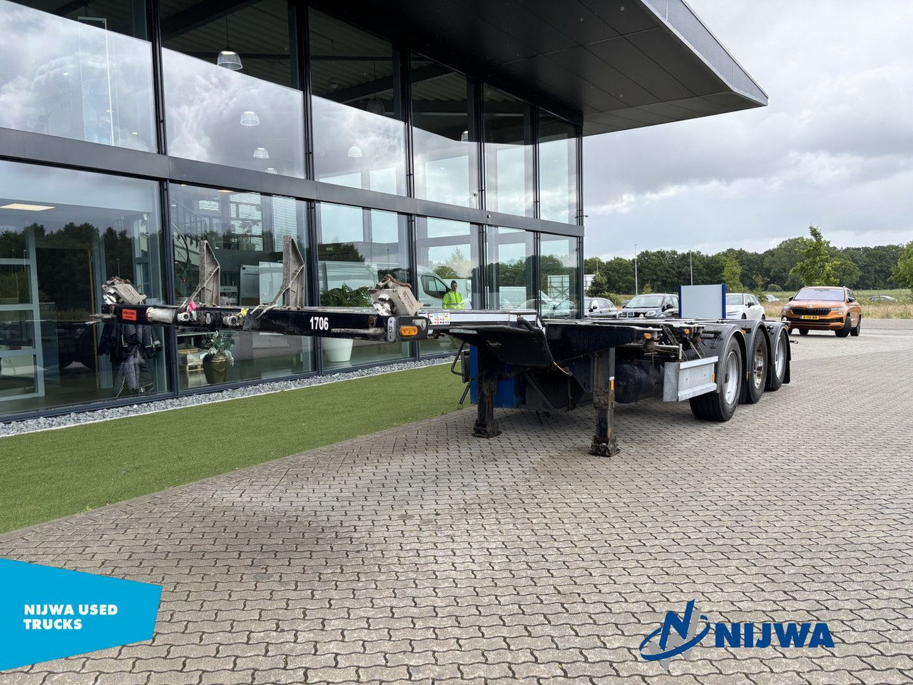 D-TEC FLEXITRAILER 20-30-40-45 ft containers + Genset - Semirremolque portacontenedore/ Intercambiable: foto 1 D-TEC FLEXITRAILER 20-30-40-45 ft containers + Genset - Semirremolque portacontenedore/ Intercambiable: foto 1