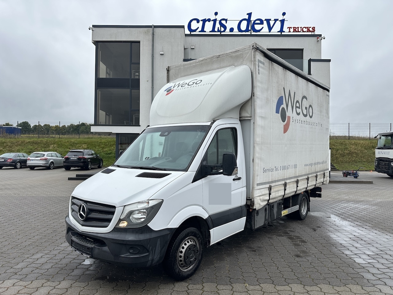 Mercedes-Benz Sprinter 519 CDI AHK Navi Klima - Furgoneta con caja de lona: foto 1 Mercedes-Benz Sprinter 519 CDI AHK Navi Klima - Furgoneta con caja de lona: foto 1