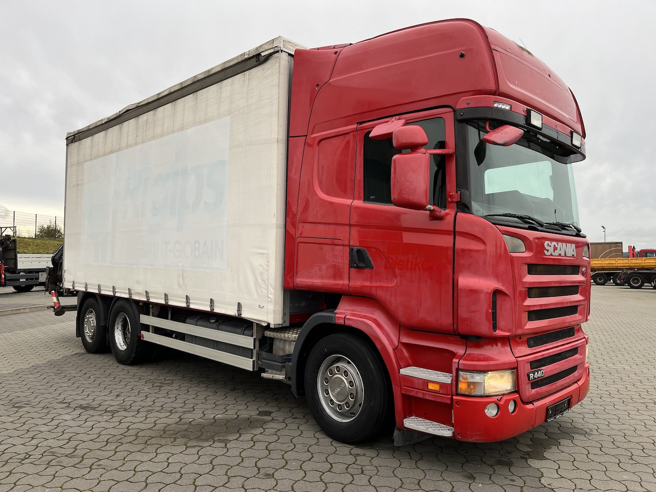 Camión lona, Camión grúa Scania R440 6x2  Hiab 166 E-5 HiDuo | AHK | Lenk-Lift A.: foto 13 Camión lona, Camión grúa Scania R440 6x2  Hiab 166 E-5 HiDuo | AHK | Lenk-Lift A.: foto 13