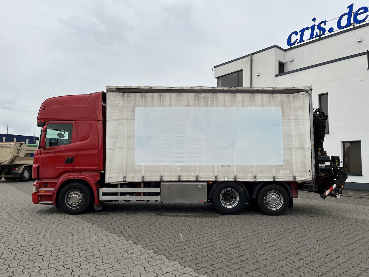 Camión lona, Camión grúa Scania R440 6x2  Hiab 166 E-5 HiDuo | AHK | Lenk-Lift A.: foto 8 Camión lona, Camión grúa Scania R440 6x2  Hiab 166 E-5 HiDuo | AHK | Lenk-Lift A.: foto 8