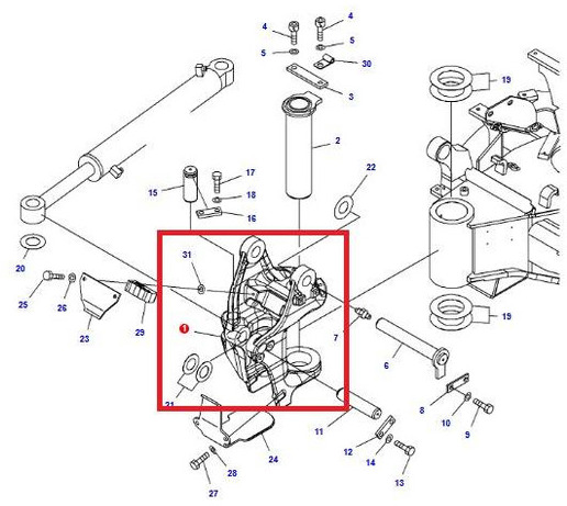 Komatsu PC26MR-3 BRACKET 22K-70-21411 - Bastidor/ Chasis para Maquinaria de construcción: foto 2 Komatsu PC26MR-3 BRACKET 22K-70-21411 - Bastidor/ Chasis para Maquinaria de construcción: foto 2