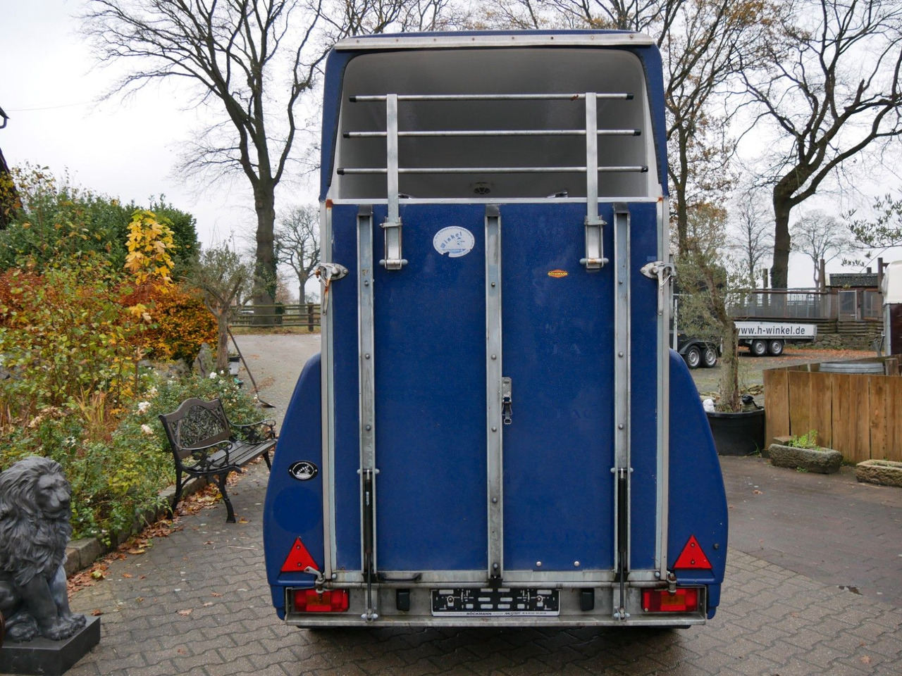 Böckmann Uno schwenkbare Klappe Fohlengitter - Remolque transporte de ganado: foto 2 Böckmann Uno schwenkbare Klappe Fohlengitter - Remolque transporte de ganado: foto 2