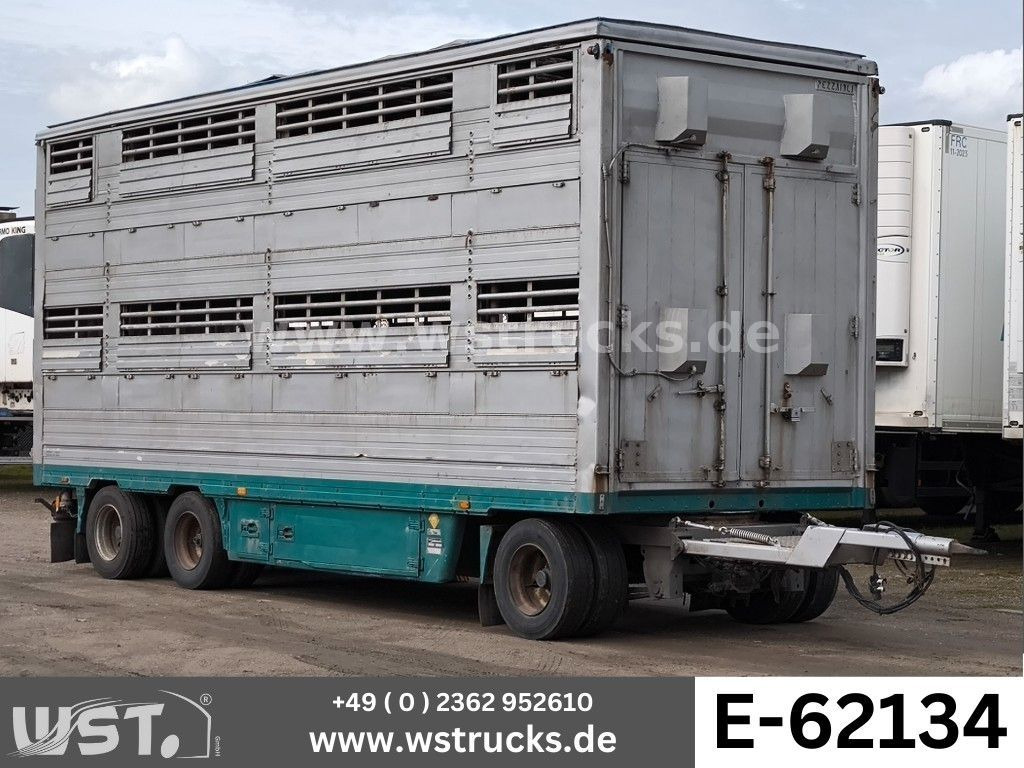 Pezzaioli Pezzaiolli 2 Stock RBA31F ausfahrbares Dach - Remolque transporte de ganado: foto 1 Pezzaioli Pezzaiolli 2 Stock RBA31F ausfahrbares Dach - Remolque transporte de ganado: foto 1