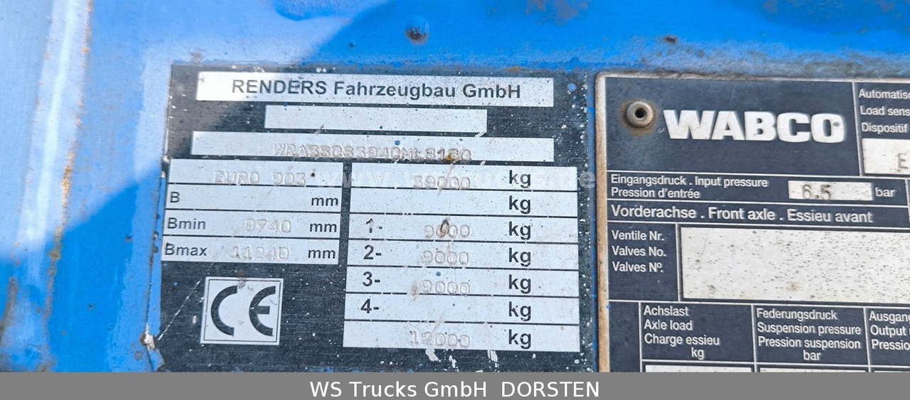 Semirremolque portacontenedore/ Intercambiable Renders 40 oder 2x 20 Discbreak: foto 12