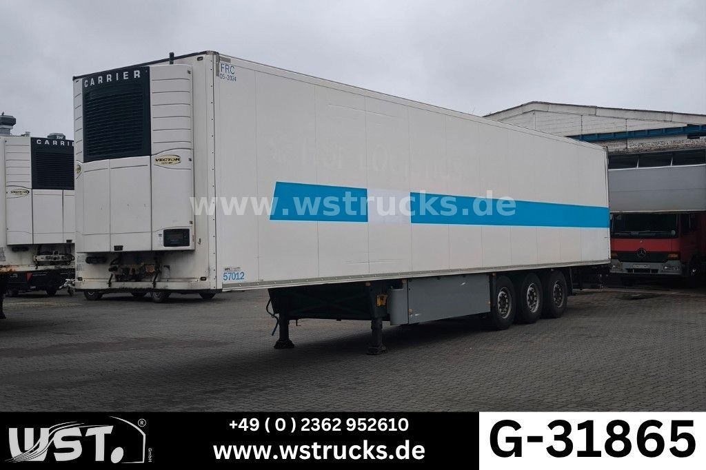 Schmitz Cargobull SKO 24 Kühlauflieger | Rohrbahn Vector 1850Mt - Semirremolque caja cerrada: foto 1 Schmitz Cargobull SKO 24 Kühlauflieger | Rohrbahn Vector 1850Mt - Semirremolque caja cerrada: foto 1