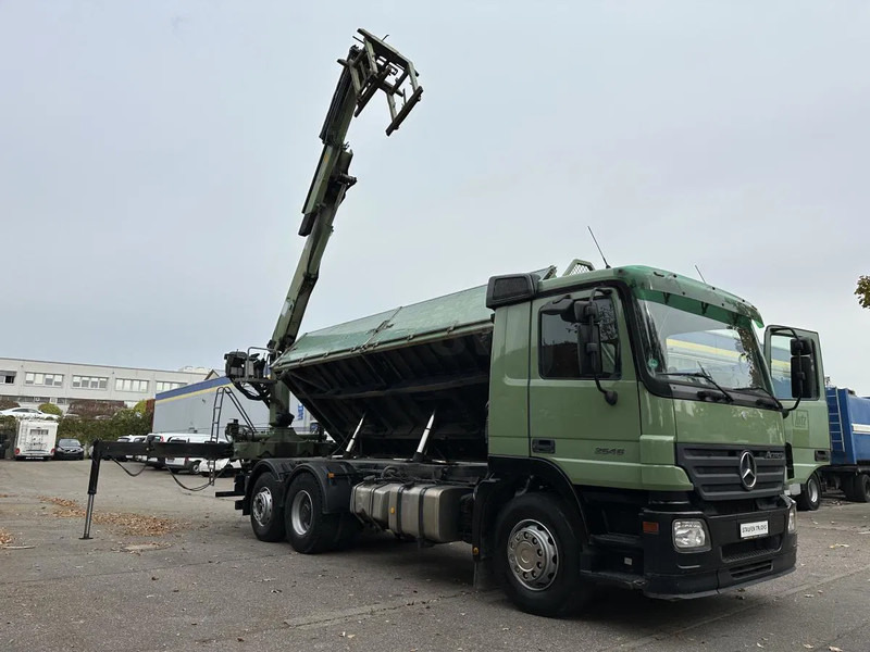 Mercedes-Benz DB 2546 LL 6x2 Kranwagen 2-Seit.Kipper Lenkachse DB 2546 LL 6x2 Kranwagen 2-Seit.Kipper Lenkachse - Camión: foto 1 Mercedes-Benz DB 2546 LL 6x2 Kranwagen 2-Seit.Kipper Lenkachse DB 2546 LL 6x2 Kranwagen 2-Seit.Kipper Lenkachse - Camión: foto 1