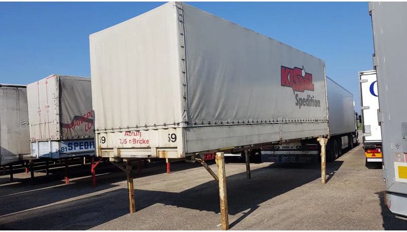 Krone 2 x 7,45m XL12642 Wechselbrücken Planen 2 x 7,45m XL12642 Wechselbrücken Planen - Toldo carrocería: foto 4 Krone 2 x 7,45m XL12642 Wechselbrücken Planen 2 x 7,45m XL12642 Wechselbrücken Planen - Toldo carrocería: foto 4