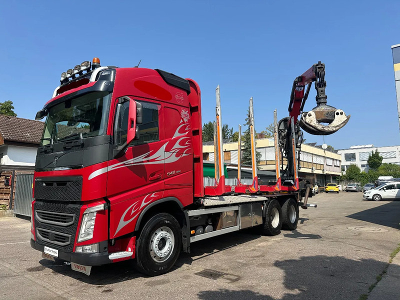 Volvo FH 540 6x4*Kurzholz*Epsilon M12Z*Glogger*Retarder - Camión forestal: foto 2 Volvo FH 540 6x4*Kurzholz*Epsilon M12Z*Glogger*Retarder - Camión forestal: foto 2