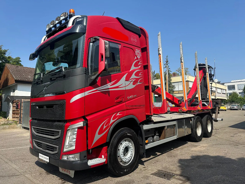 Volvo FH 540 6x4*Kurzholz*Epsilon M12Z*Glogger*Retarder - Camión forestal: foto 1 Volvo FH 540 6x4*Kurzholz*Epsilon M12Z*Glogger*Retarder - Camión forestal: foto 1