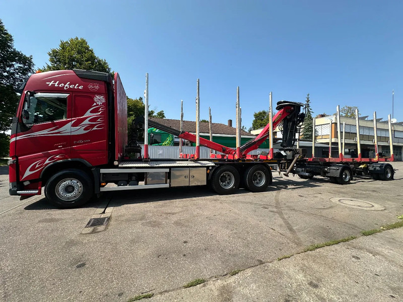 Volvo FH 540 FH540*6x4*Kurzholzzug*Epsilon M12Z*Glogger Anhänger*Retarder - Camión forestal: foto 3 Volvo FH 540 FH540*6x4*Kurzholzzug*Epsilon M12Z*Glogger Anhänger*Retarder - Camión forestal: foto 3