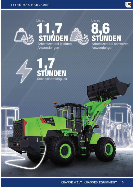 Cargadora de ruedas nuevo LIUGONG 856 HE vollelektrisch, 21.000 kg, 3.5 cbm: foto 15