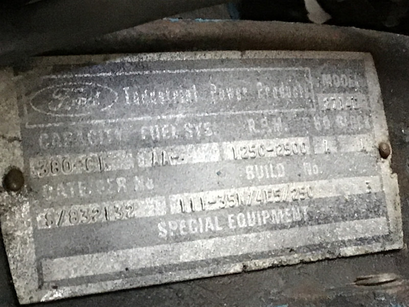 Ford 2714E POMP 550 BAR USED - Bomba de agua: foto 5 Ford 2714E POMP 550 BAR USED - Bomba de agua: foto 5