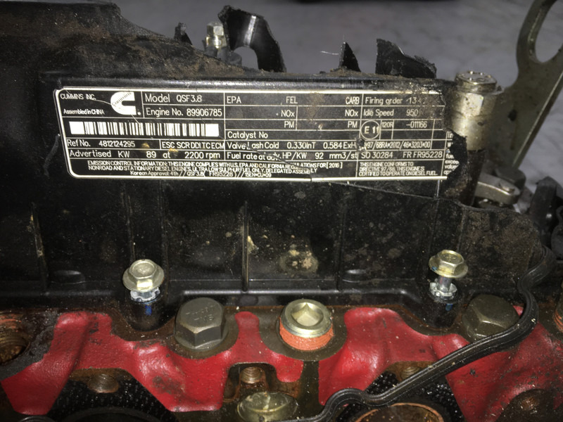Cummins QSF 3.8 CPL4787 FOR PARTS - Maquinaria de construcción: foto 5 Cummins QSF 3.8 CPL4787 FOR PARTS - Maquinaria de construcción: foto 5