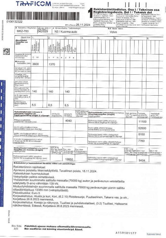 Leasing de Volvo FM 13  Volvo FM 13: foto 13