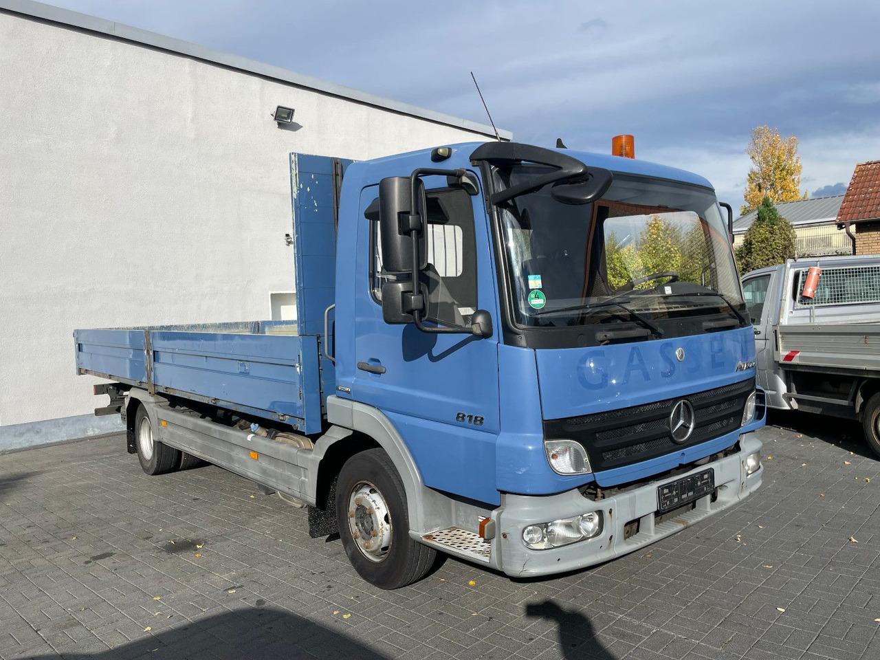 Mercedes-Benz Atego 818 Pritsche Euro 5 - Caja abierta furgoneta: foto 1 Mercedes-Benz Atego 818 Pritsche Euro 5 - Caja abierta furgoneta: foto 1