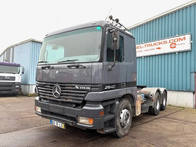 Mercedes-Benz Actros 2640 S 6x4 FULL STEEL TRACTOR UNIT (EPS WITH CLUTCH (3 PEDALS) / REDUCTION AXLES / FULL STEEL SUSPENSION / HYDRAULIC KIT - Cabeza tractora: foto 1 Mercedes-Benz Actros 2640 S 6x4 FULL STEEL TRACTOR UNIT (EPS WITH CLUTCH (3 PEDALS) / REDUCTION AXLES / FULL STEEL SUSPENSION / HYDRAULIC KIT - Cabeza tractora: foto 1