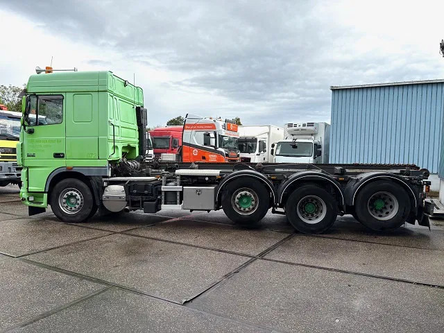 DAF XF 105.460 8x2 CHASSIS WITH MULTILIFT SYSTEM (ZF16 MANUAL GEARBOX / MX-BRAKE / 9.000 KG. FRONT-AXLE / LIFT-AXLES / FRIDGE / ETC. - Camión portacontenedore/ Intercambiable: foto 5 DAF XF 105.460 8x2 CHASSIS WITH MULTILIFT SYSTEM (ZF16 MANUAL GEARBOX / MX-BRAKE / 9.000 KG. FRONT-AXLE / LIFT-AXLES / FRIDGE / ETC. - Camión portacontenedore/ Intercambiable: foto 5