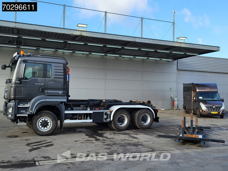 Cabeza tractora MAN TGS 33.510 TGS 6X6 Tractorhead + hooklift 20t AJK 5th wheel Wechselsystem Retarder Automatic: foto 12