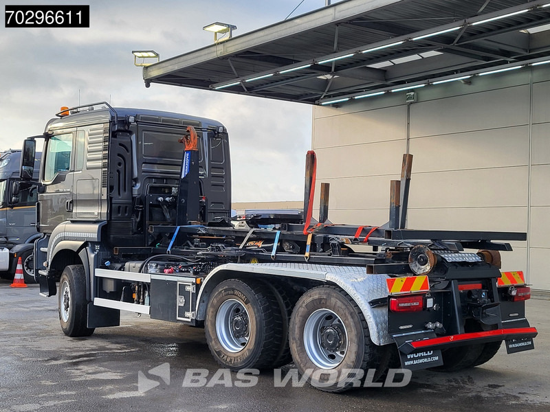 Cabeza tractora MAN TGS 33.510 TGS 6X6 Tractorhead + hooklift 20t AJK 5th wheel Wechselsystem Retarder Automatic: foto 16