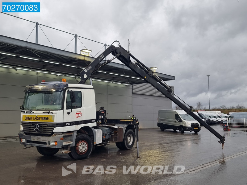 Mercedes-Benz Actros 2040 Actros 4X4 Manual 4x4 Big-Axle Full-Steel Hiab 1660-5 Kran 4x Stabilizers - Cabeza tractora: foto 5 Mercedes-Benz Actros 2040 Actros 4X4 Manual 4x4 Big-Axle Full-Steel Hiab 1660-5 Kran 4x Stabilizers - Cabeza tractora: foto 5