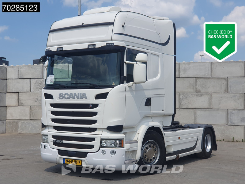 Scania R450 R 4X2 NL-Truck 2x Tanks Standklima Navi Xenon - Cabeza tractora: foto 1 Scania R450 R 4X2 NL-Truck 2x Tanks Standklima Navi Xenon - Cabeza tractora: foto 1