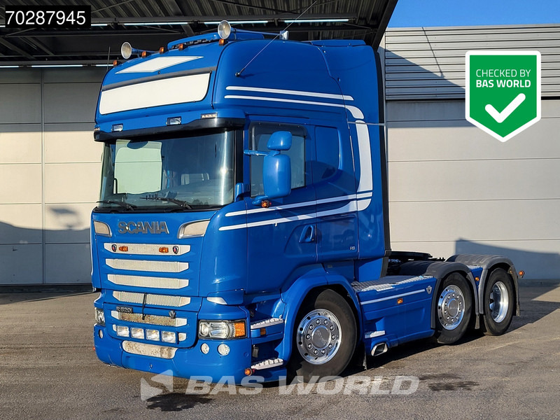 Scania R520 6X2 Full-Air Lift+Lenkachse Hydrauliek Standklima Navi Euro 6 - Cabeza tractora: foto 1 Scania R520 6X2 Full-Air Lift+Lenkachse Hydrauliek Standklima Navi Euro 6 - Cabeza tractora: foto 1