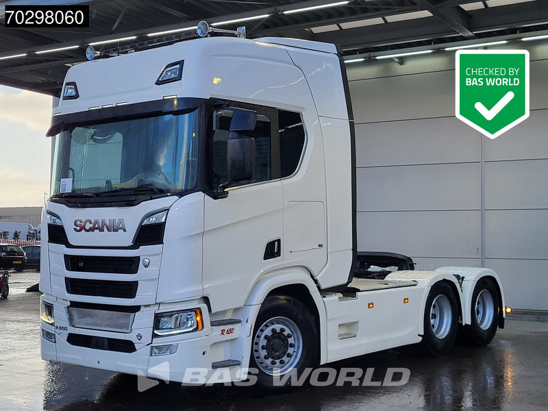 Scania R650 R 6X4 Full-Air! Retarder ACC Hydraulik Leder Navi Euro 6 - Cabeza tractora: foto 1 Scania R650 R 6X4 Full-Air! Retarder ACC Hydraulik Leder Navi Euro 6 - Cabeza tractora: foto 1