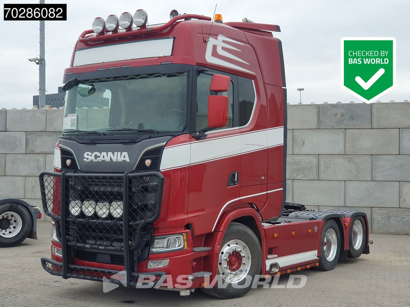Scania S650 S 6X2 Special Interior! Full-Air Retarder 2xTanks Liftachse ACC LED Navi - Cabeza tractora: foto 1 Scania S650 S 6X2 Special Interior! Full-Air Retarder 2xTanks Liftachse ACC LED Navi - Cabeza tractora: foto 1