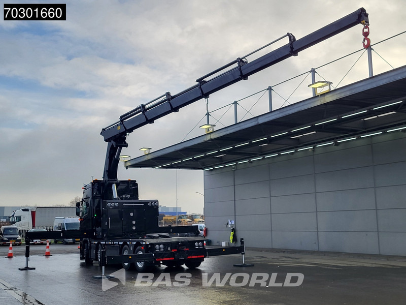 Scania S660 8X2 HMF 9520OK-RCS Crane Kran Fifth wheel Full Air Lift+steering axle - Cabeza tractora: foto 2 Scania S660 8X2 HMF 9520OK-RCS Crane Kran Fifth wheel Full Air Lift+steering axle - Cabeza tractora: foto 2