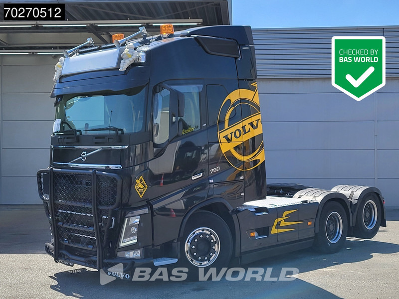 Volvo FH16 750 6X4 Retarder Full-Air Big-Axle Liftachse Hydraulik Work Remote - Cabeza tractora: foto 1 Volvo FH16 750 6X4 Retarder Full-Air Big-Axle Liftachse Hydraulik Work Remote - Cabeza tractora: foto 1