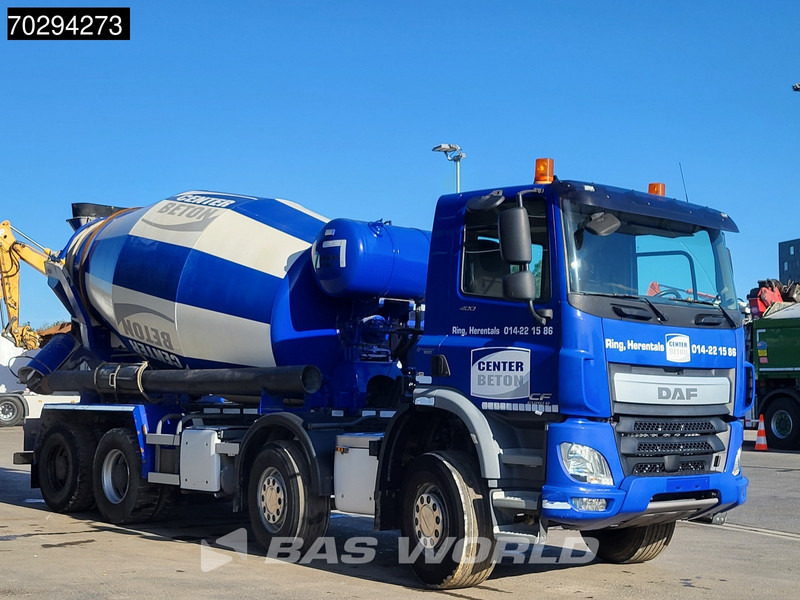 DAF CF 400 8X4 9m3 Stetter AM 9 FHCBL Mixer Manual Big-Axle Steelsuspension Euro 6 - Camión hormigonera: foto 3 DAF CF 400 8X4 9m3 Stetter AM 9 FHCBL Mixer Manual Big-Axle Steelsuspension Euro 6 - Camión hormigonera: foto 3