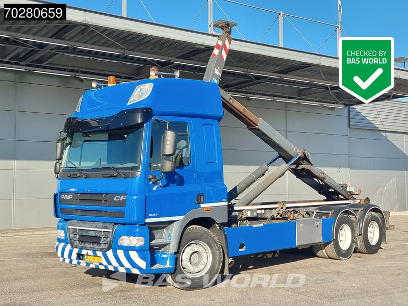 DAF CF 460 6X2 NL-Truck 21tons VDL S-21-6400 hooklift Automatic Euro 5 - Camión multibasculante: foto 1 DAF CF 460 6X2 NL-Truck 21tons VDL S-21-6400 hooklift Automatic Euro 5 - Camión multibasculante: foto 1